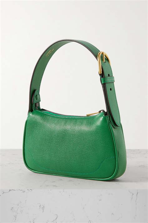 sac gucci daim|net a porter Gucci shoulder bag.